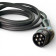 Зарядное EVCar Type2 6-32A B57 WiFi  (22кВт, 3 фазы, сменные вилки)