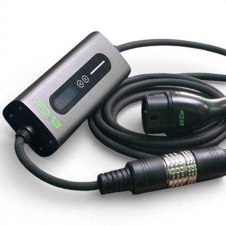 Зарядное EVCar Type2 6-16A B7 WiFi  (11кВт, 3 фазы, сменные вилки)-6