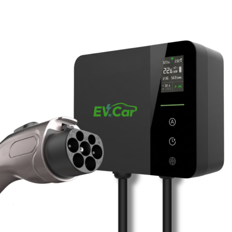 Зарядная станция EVCar M3  пистолет GBT - 32A 7кВт АС 7 метров + DLB