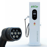 Зарядная станция EVCar ALD3 Type2 - 44кВт (22кВт+22кВт) 