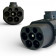 Адаптер (переходник) EVCar Type2-GB/T 32A, 22кВт  (с блокировкой rev.2)